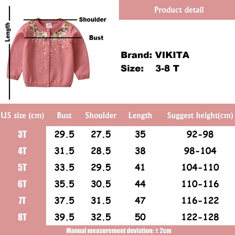 Bling Sequined Soft Cardigan Sweater Girl Autumn Winter Cotton Knitted Cardigan
