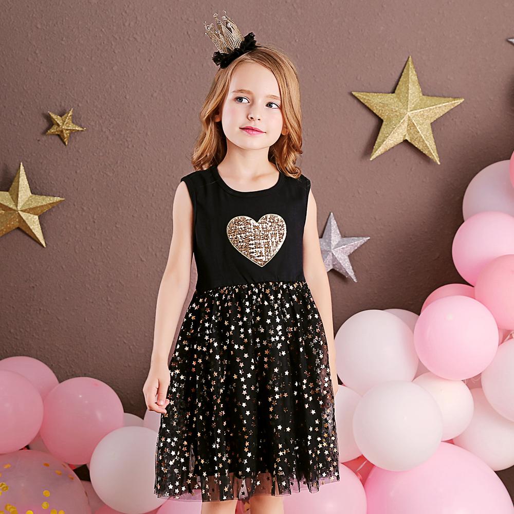 Love Shape Beads Pink Tutu Brithday Dress for Toddler Girl