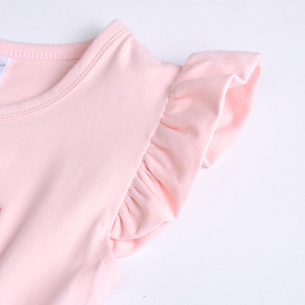 Lovely Unicorn Pink Tutu Toddler Dresses for Kids 3-8T