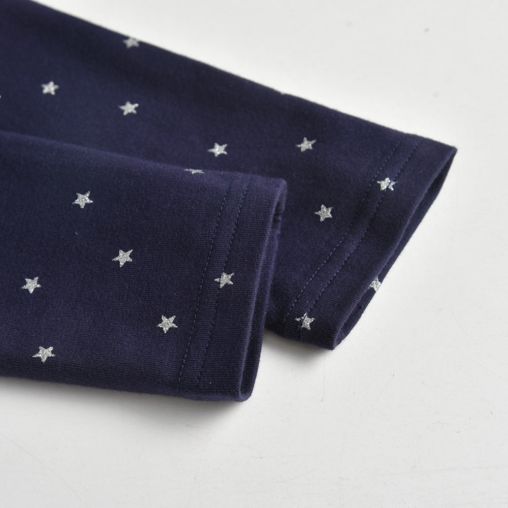 Stars Pattern Girl Toddler Leggings Skinny Autumn Winter Pants