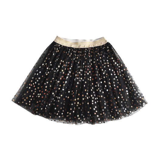 2Y-8Y Sparkle Star Tulle Girls Tutu Skirs Party Tutu Dress for Toddler