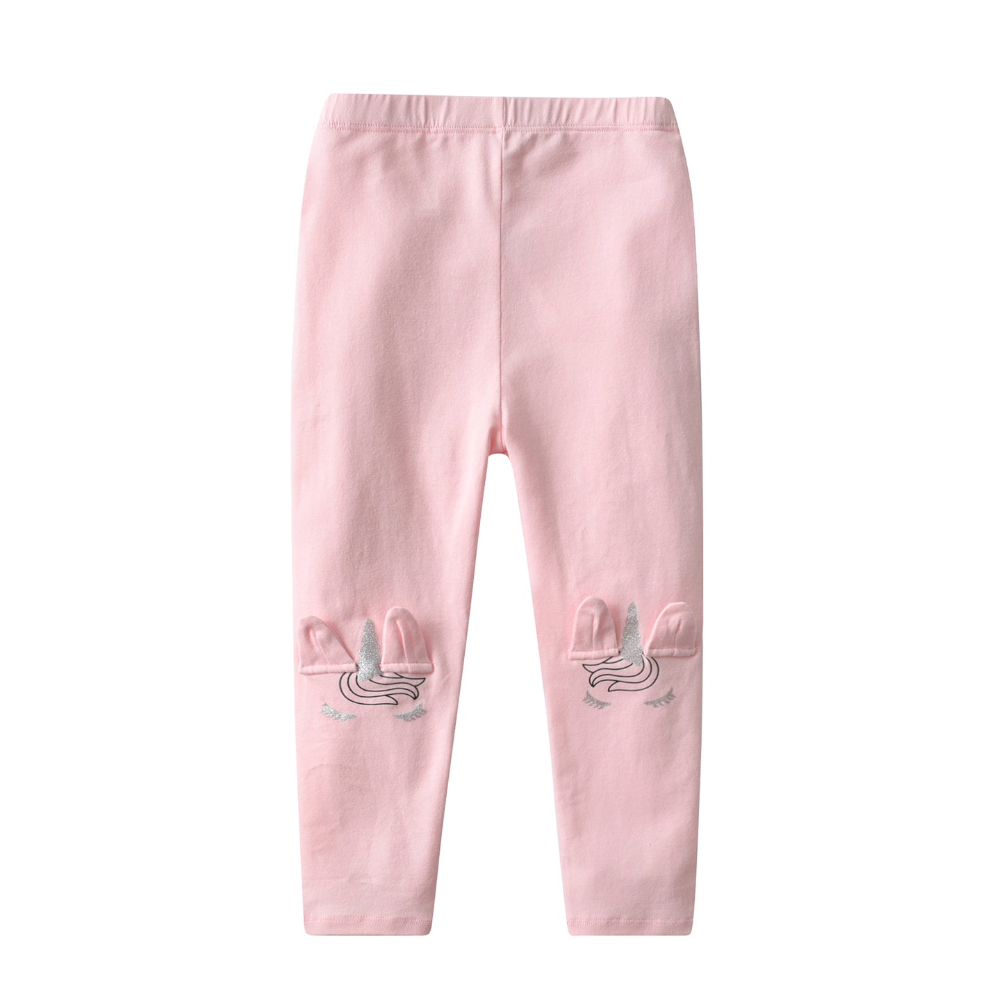 2-8Y Pink Cute Unicorn Grils Toddler Leggings Pant