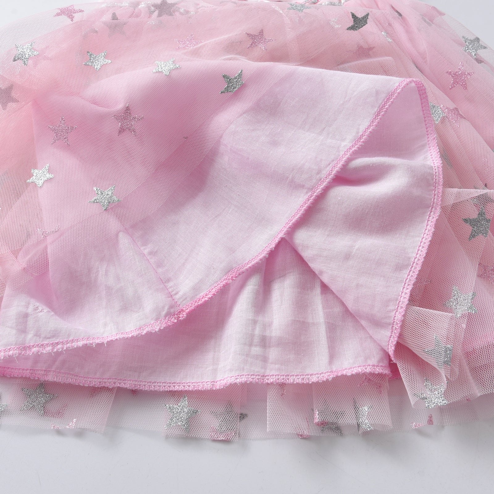 2-8Y Girls Sleeveless Dress Pink Bron to be a Princess Party Tutu Dress