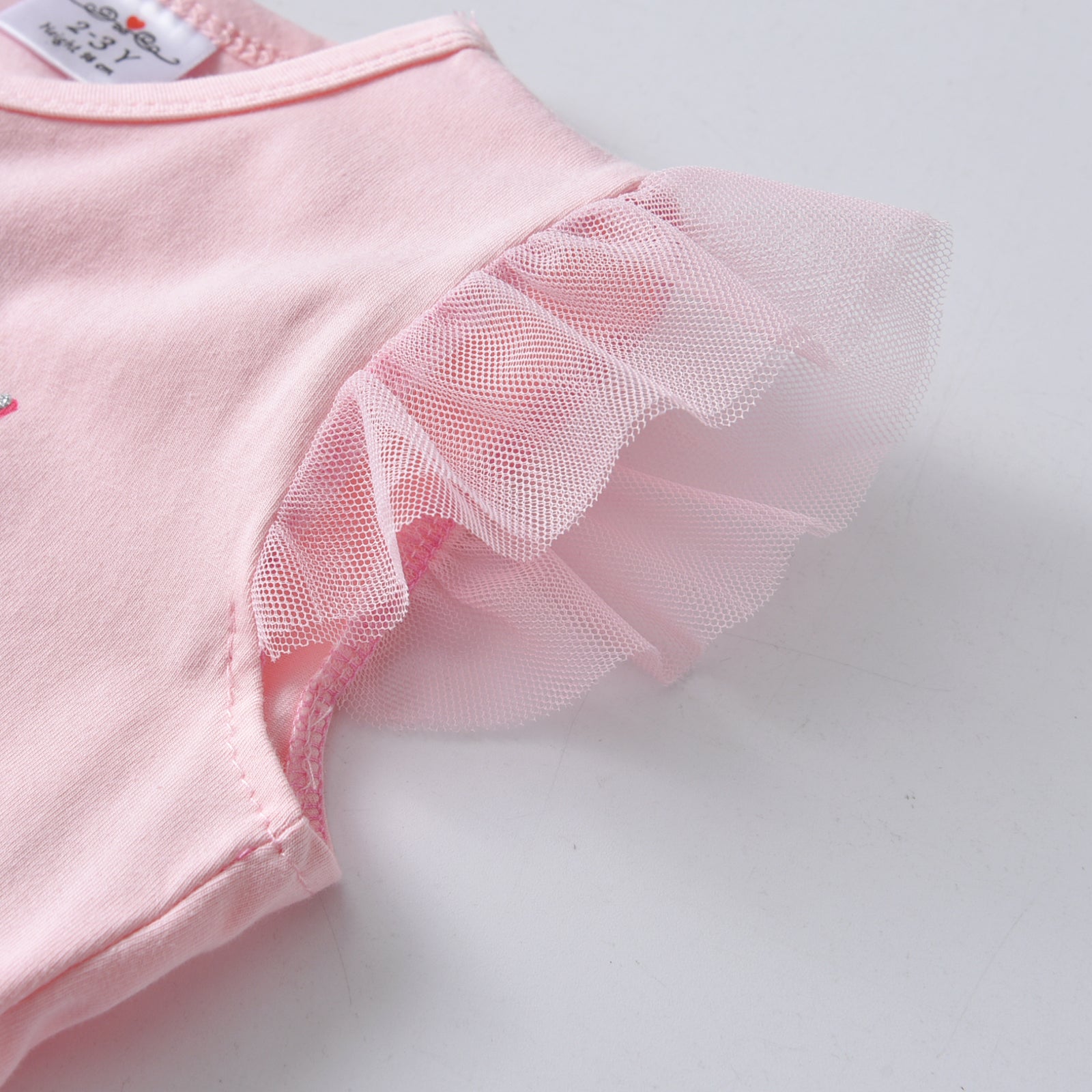 2-8Y Girls Sleeveless Dress Pink Bron to be a Princess Party Tutu Dress
