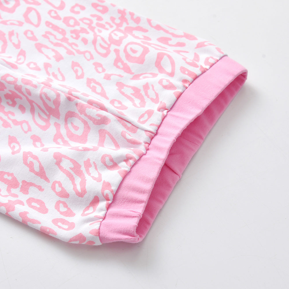 Leopard Print Skinny Pencil Leggings Pants for Girl Toddler