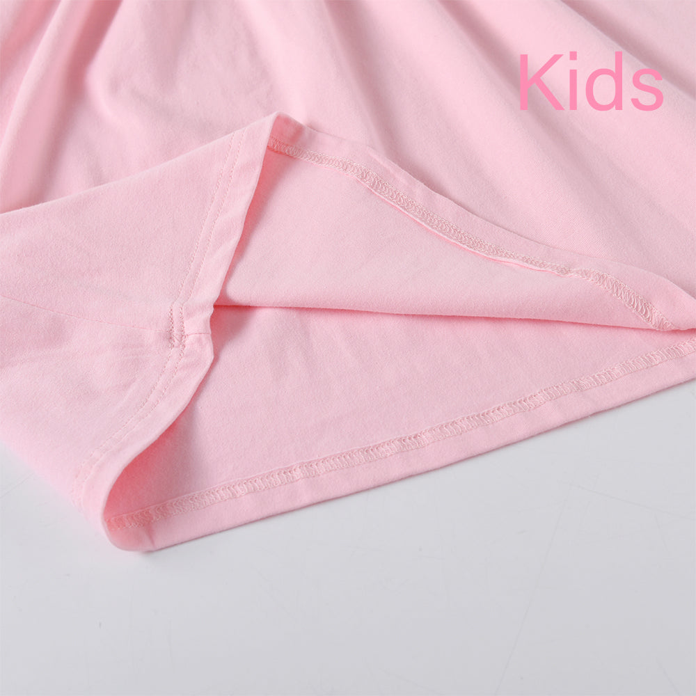 Vikita Mum and Daughter Family Matching Love Heart Princess Dress