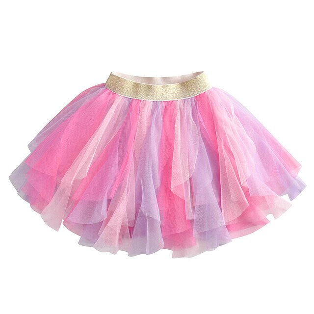 Princess Tutu Skirt Toddlers Party Ballet Layered Skirts