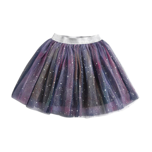 Starry Sky Princess Tutu Skirts Party Dance Ballet Skirt