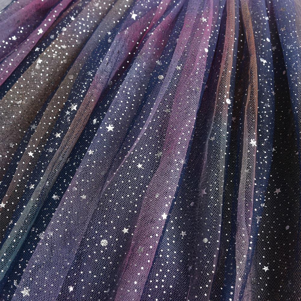 Starry Sky Princess Tutu Skirts Party Dance Ballet Skirt