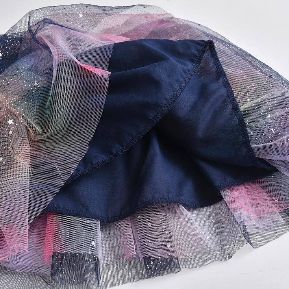 Starry Sky Princess Tutu Skirts Party Dance Ballet Skirt