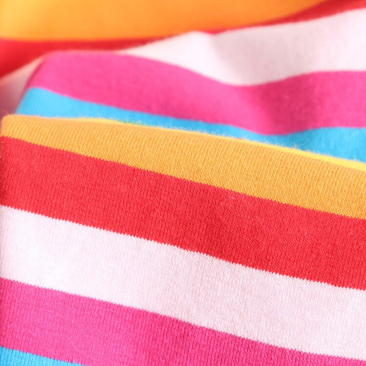 Rainbow Girl Toddler Leggings Skinny Long Cotton Pants