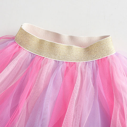 Princess Tutu Skirt Toddlers Party Ballet Layered Skirts