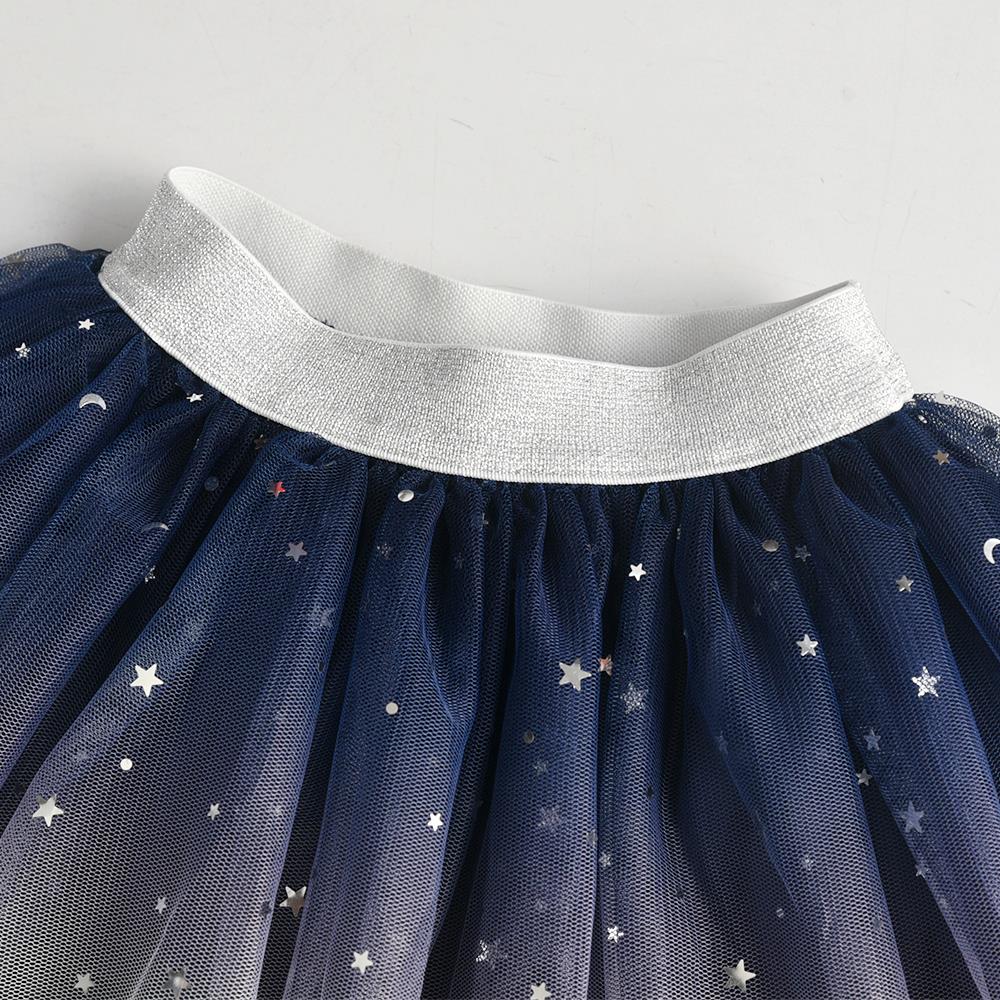 Girl Toddler Tutu Skirt Sequins Princess Layered Casual Tulle Skirt