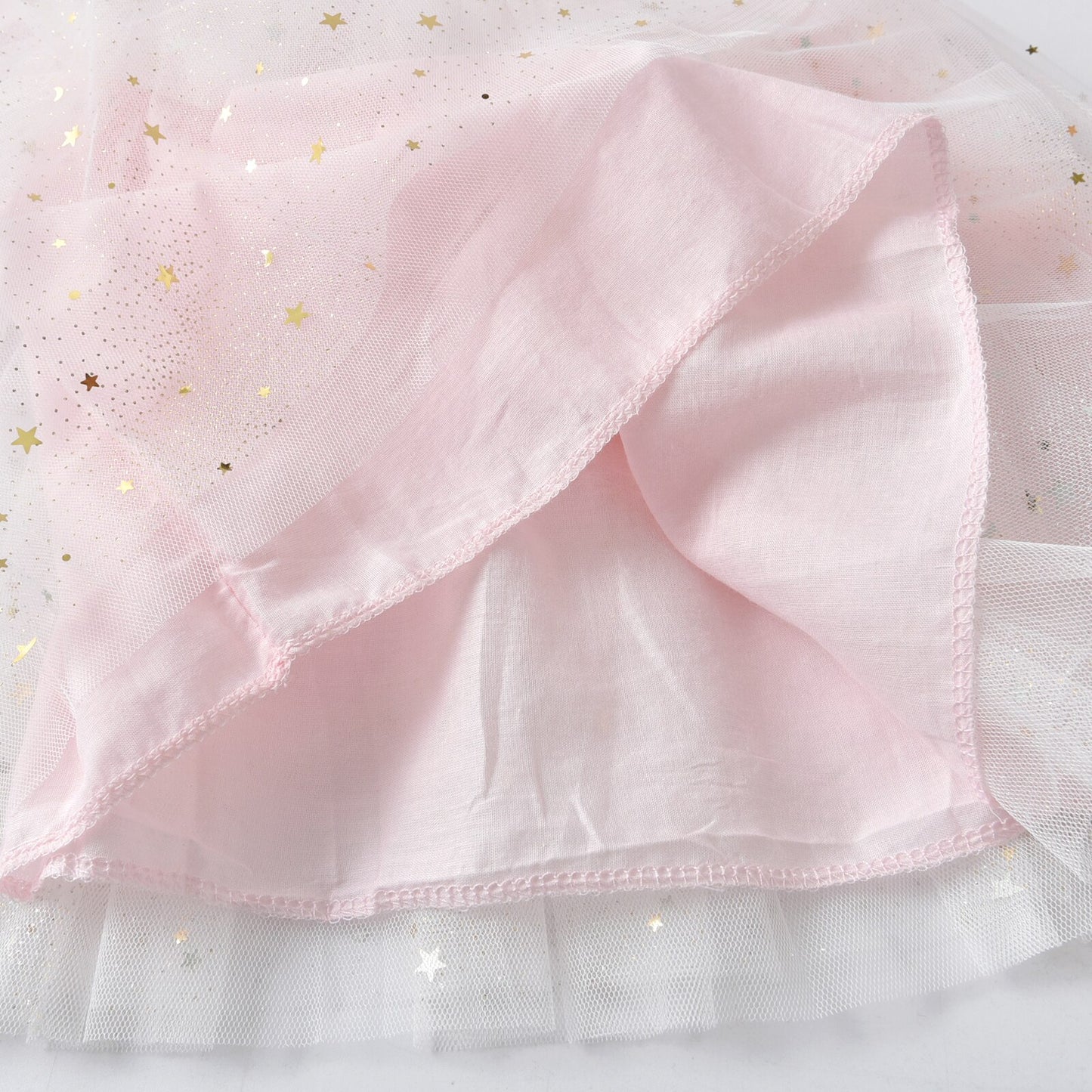 3-8T Princess Lovely Fawn Girl Toddler Tutu Dress for Birthday Party