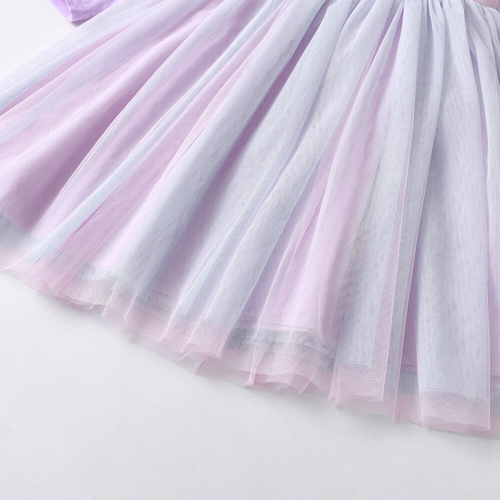 Flower Sequined Dream Style Princess Girl Toddler Tutu Girl