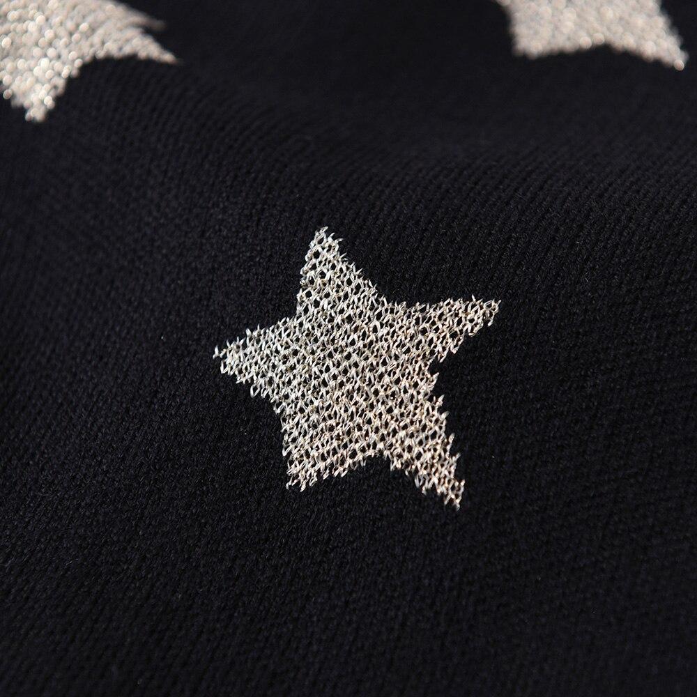 2-8Y Girls Clothes Set Star Print Cardigan Sweaters + Star Sparkle Layers Tulle Skirt