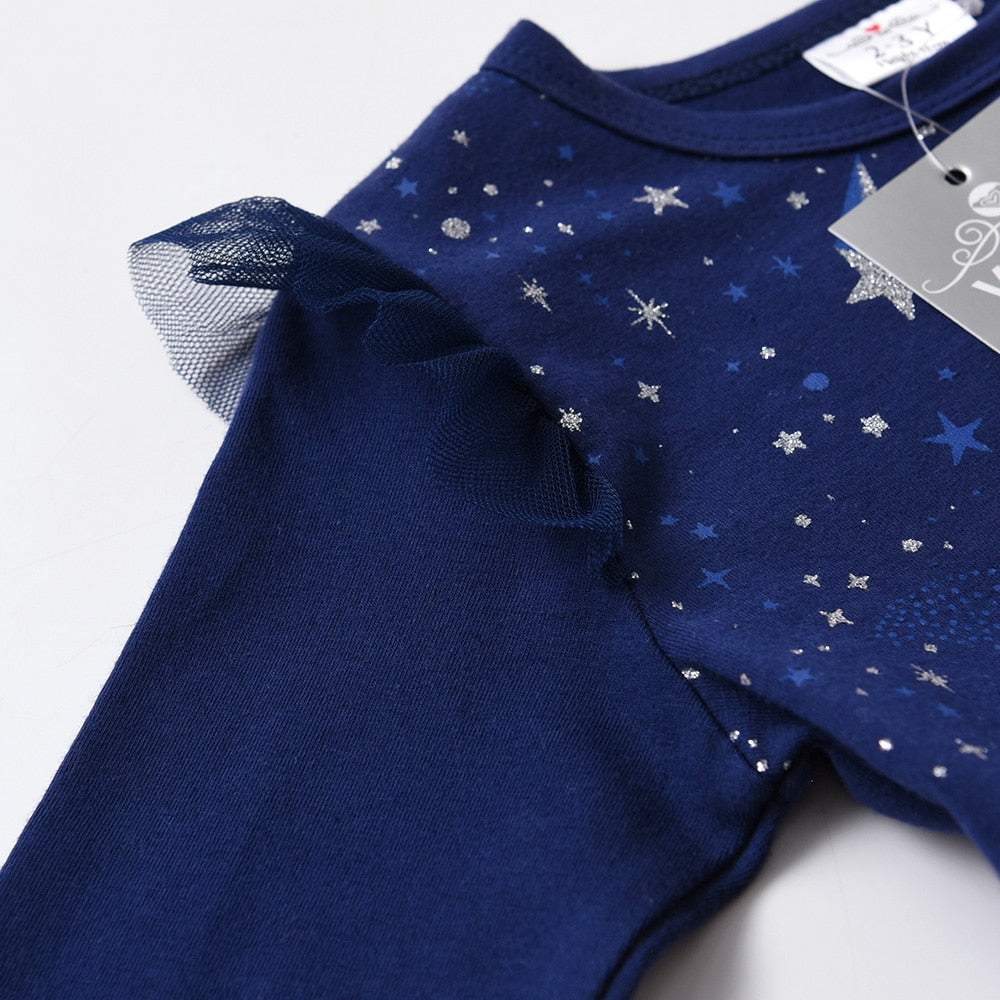 Starry Sky Pattern Princess Dream Toddler Tutu Dress