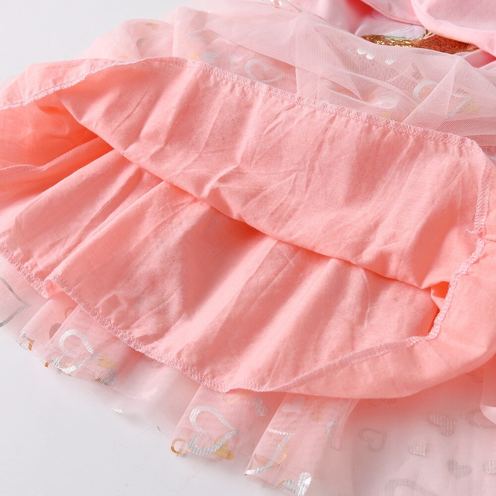 3-8T Princess Unicorn Toddler Tutu Girl Dress for Birthday Party Prom