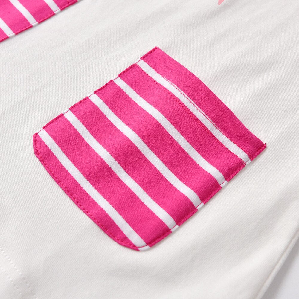3-12T Princess Butterfly Toddler Casual A Line Cotton Girl Dress for Daily