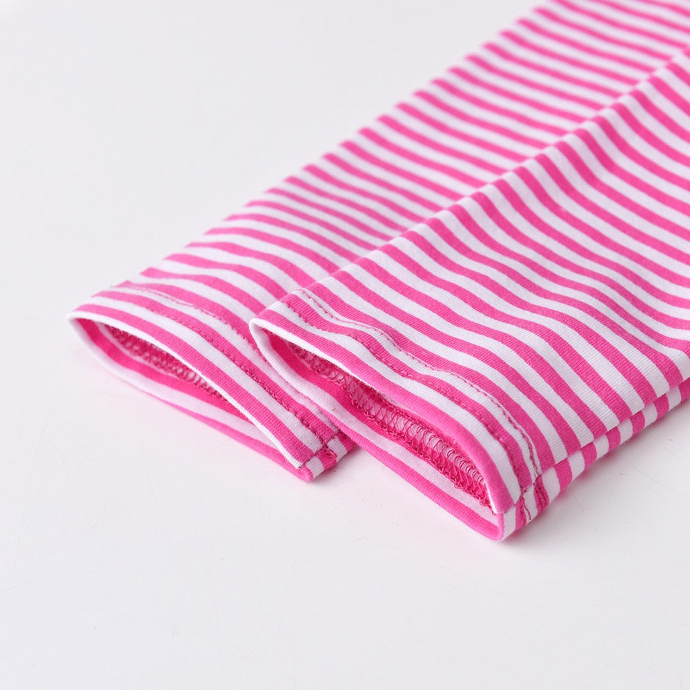 3-8T Rabbit Toddler Casual Girl Dress Cotton A Line Dress