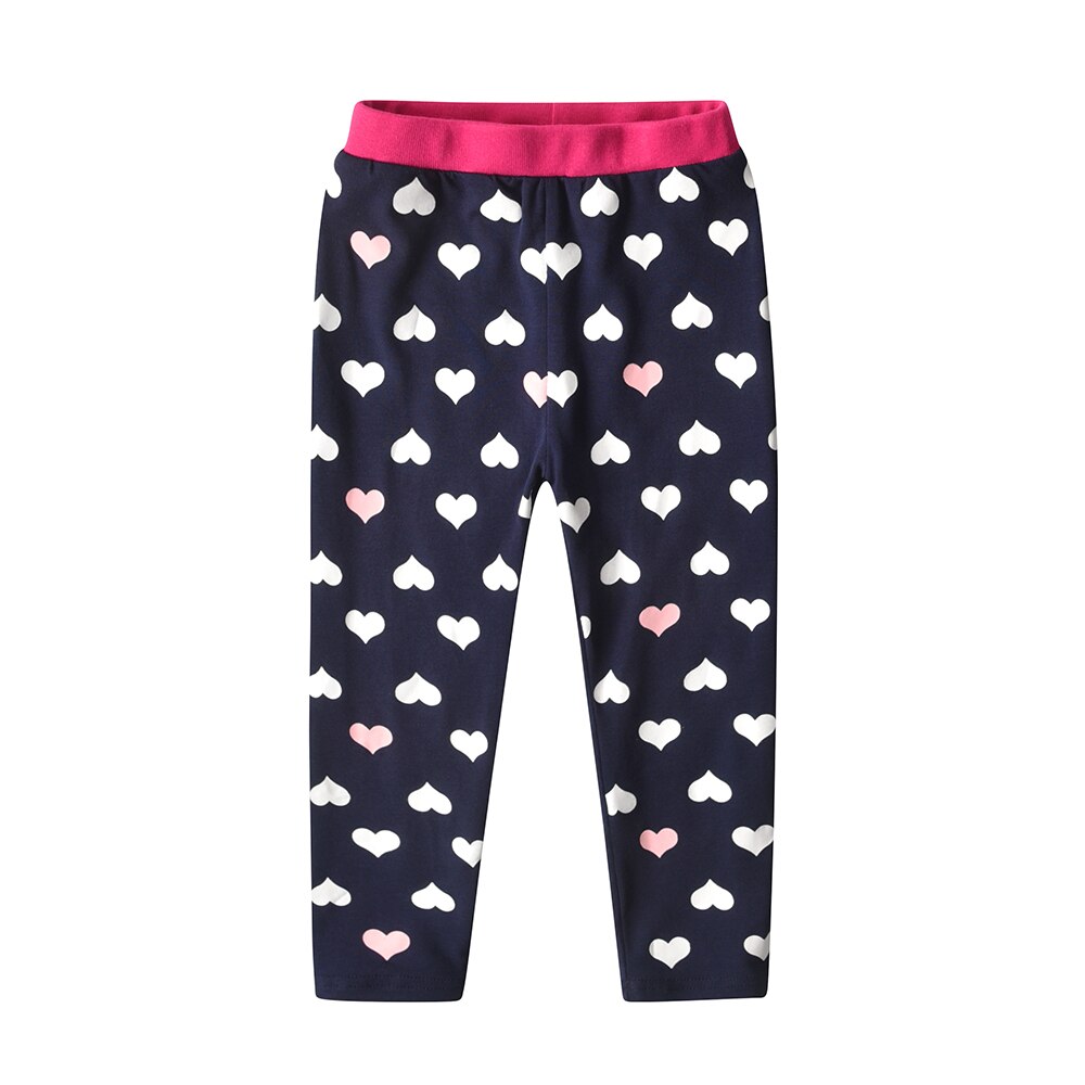 Love Shape Pattern Girl Toddler Leggings Skinny Pants