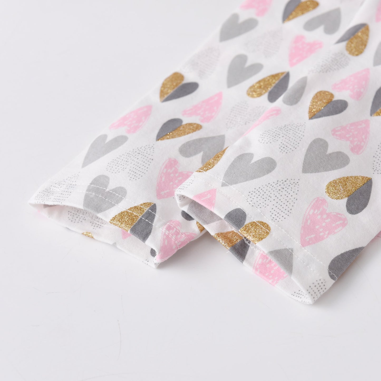 Love Heart Print Leggings Skinny Pencil Girl Toddler Pants