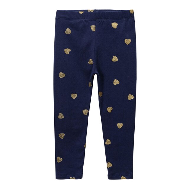 Love Heart Design Girl Toddler Leggings Elastic Skinny Cotton Pant